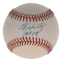 Edgar Martinez Signed OML Baseball Inscribed "HOF 19" (Beckett) at PristineAuction.com