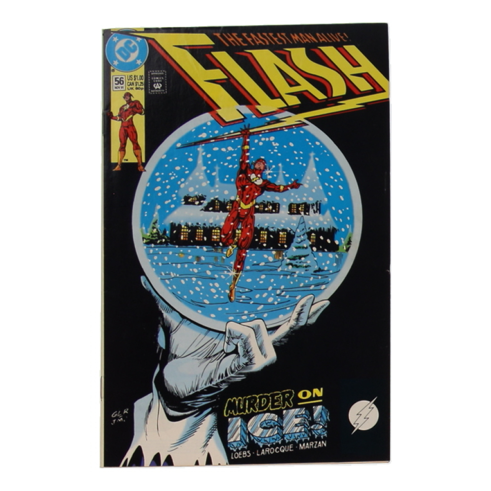 1991 "Flash" Issue #56 DC Comic Book at PristineAuction.com