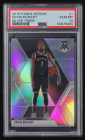 Kevin Durant 2019-20 Panini Mosaic Silver Prizm #1 (PSA 10) at PristineAuction.com