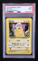 Pikachu 1999 Pokemon Base Unlimited #58 Yellow Cheeks (PSA 9) at PristineAuction.com