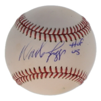 Wade Boggs Signed OML Baseball Inscribed "HOF 05" (Beckett) at PristineAuction.com