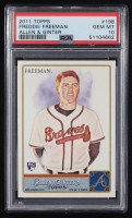 Freddie Freeman 2011 Topps Allen and Ginter #198 RC (PSA 9) at PristineAuction.com