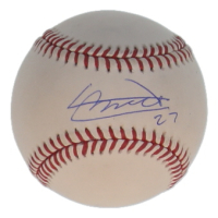 Vladimir Guerrero Sr. Signed OML Baseball (Beckett) at PristineAuction.com