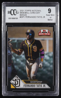 Fernando Tatis Jr. 2021 Topps National Baseball Card Day Bonus #GP1 (BCCG 9) at PristineAuction.com