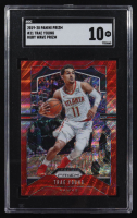 Trae Young 2019-20 Panini Prizm Ruby Wave #31 (SGC 10) at PristineAuction.com