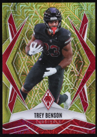 Trey Benson 2025 Panini Phoenix Yellow Mojo #27 #25/35 at PristineAuction.com