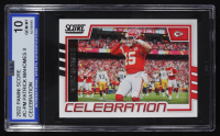 Patrick Mahomes II 2022 Score Celebration #2 (ISA 10) at PristineAuction.com