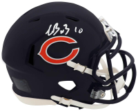 Luther Burden III Signed Bears Speed Mini Helmet (Schwartz) at PristineAuction.com