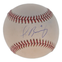 Javier Baez Signed OML Baseball (Beckett) at PristineAuction.com