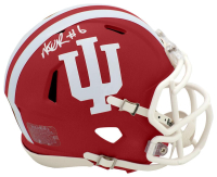 Mikail Kamara Signed Indiana Hoosiers Speed Mini Helmet (Schwartz) at PristineAuction.com