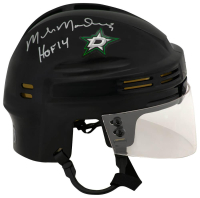 Mike Modano Signed Stars Hockey Mini Helmet Inscribed "HOF '14" (Schwartz) at PristineAuction.com