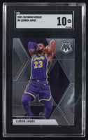 Lebron James 2019-20 Panini Mosaic #8 (SGC 10) at PristineAuction.com