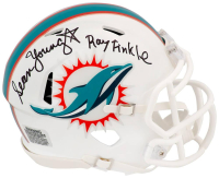 Sean Young Signed "Ace Ventura" Dolphins Speed Mini Helmet Inscribed "Ray Finkle" (JSA) at PristineAuction.com