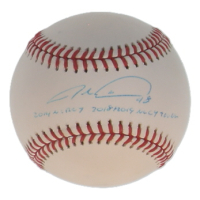 Jacob deGrom Signed OML Baseball with (3) Career Stat Inscriptions (Beckett) at PristineAuction.com