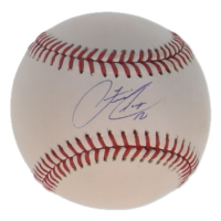 Francisco Lindor Signed OML Baseball (Beckett) at PristineAuction.com
