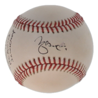 Yadier Molina Signed OML Baseball with (5) Career Stat Inscriptions (Beckett) at PristineAuction.com