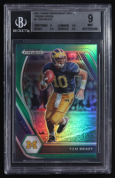 Tom Brady 2021 Panini Prizm Draft Picks Prizms Green #6 (BGS 9) at PristineAuction.com