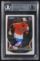 Manny Machado Signed 2013 Bowman Chrome Draft #4 RC (BGS) at PristineAuction.com