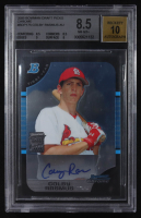 Colby Rasmus 2005 Bowman Chrome Draft Autographs #BDP175 RC (BGS 8.5 | Autograph Grade 10) at PristineAuction.com