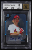 Colby Rasmus 2005 Bowman Chrome Draft Autographs #BDP175 RC (BGS 8 | Autograph Grade 10) at PristineAuction.com