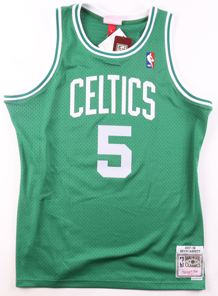 Kevin Garnett Signed Celtics Mitchell & Ness Authentic Jersey (JSA) at PristineAuction.com Kevin Garnett Signed Celtics Mitchell & Ness Authentic Jersey (JSA) at PristineAuction.com