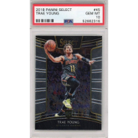 Trae Young 2018 Select #45 RC (PSA 10) at PristineAuction.com