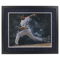 Mariano Rivera Signed Yankees Custom Framed Photo Inscribed "HOF 2019" (Steiner) at PristineAuction.com