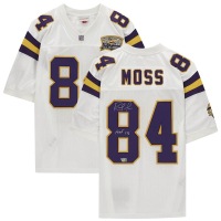 Randy Moss Signed Vikings Mitchell & Ness Authentic Jersey Inscribed "HOF 18" (Fanatics) at PristineAuction.com