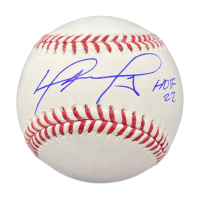 David Ortiz Signed OML Baseball Inscribed "HOF 22" (Fanatics) at PristineAuction.com