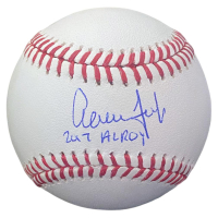 Aaron Judge Signed OML Baseball Inscribed "2017 AL ROY" (MLB & Fanatics) at PristineAuction.com