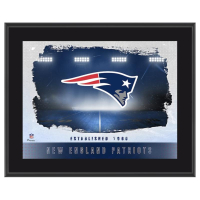 Patriots Team Logo Framed Plaque at PristineAuction.com