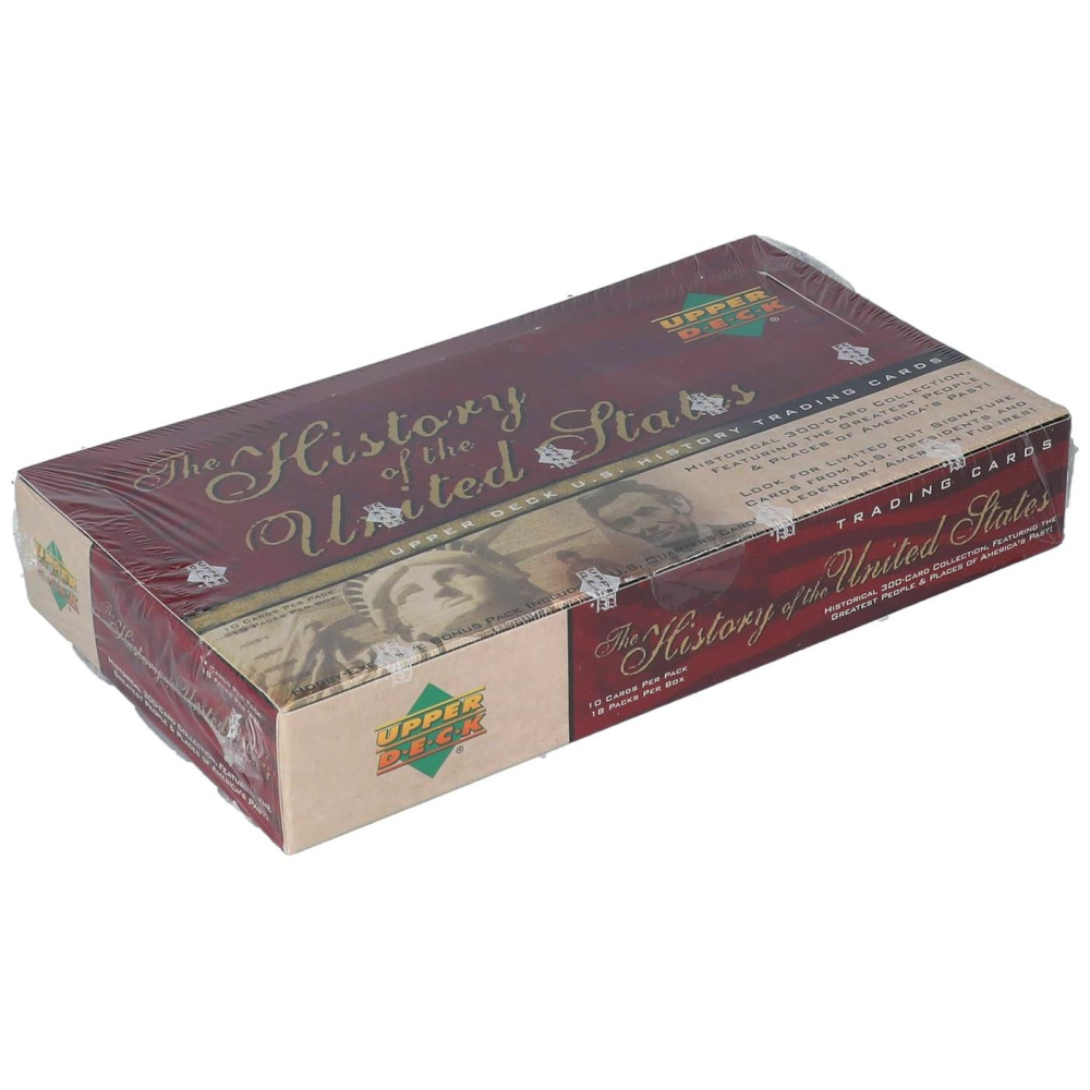2004 Upper Deck History of the United States Hobby Box with (18) Packs ...