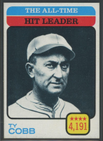 Ty Cobb 1973 Topps #475 All-Time Batting Leader at PristineAuction.com