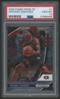 Anthony Edwards 2020 Panini Prizm Draft Picks #1 (PSA 10) at PristineAuction.com