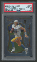 Justin Herbert 2020 Select Certified Rookies #SCR4 (PSA 10) at PristineAuction.com