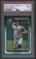 Paul Skenes 2024 Topps Chrome Update Prism Refractor #USC88 RC (PSA 9) at PristineAuction.com