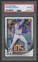 Freddie Freeman 2025 Bowman #5 (PSA 10) at PristineAuction.com