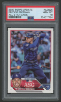 Freddie Freeman 2023 Topps Update All-Star Game #ASG25 (PSA 10) at PristineAuction.com