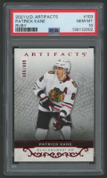Patrick Kane 2021 Artifacts Ruby #103 #486/499 (PSA 10) at PristineAuction.com