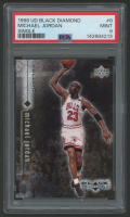 Michael Jordan 1998 Black Diamond Single #8 (PSA 9) at PristineAuction.com