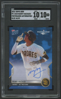 Manny Machado 2022 Topps Now Postseason Autographed Blue #PS101B #44/49 (SGC 10 | Auto 10) at PristineAuction.com