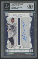 Jose Altuve 2022 National Treasures Jumbo Gear Signatures #40 #35/36 (BGS) at PristineAuction.com