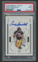 Terry Bradshaw 2016 National Treasures Signatures #31 #7/10 (PSA 9) at PristineAuction.com