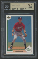 Chipper Jones 1991 Upper Deck #55 (BGS 9.5) at PristineAuction.com