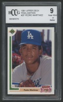 Pedro Martinez 1991 Upper Deck Final Edition #2F (BCCG 9) at PristineAuction.com