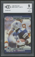 Emmitt Smith 1990 Pro Set #685 RC (BCCG 9) at PristineAuction.com
