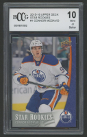 Connor McDavid 2015-16 Upper Deck Star Rookies #1 (BCCG 10) at PristineAuction.com