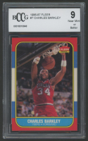 Charles Barkley 1986-87 Fleer #7 RC (BCCG 9) at PristineAuction.com