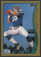 Peyton Manning 1998 Topps #360 RC at PristineAuction.com