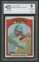 Reggie Jackson 1972 Topps #435 (BCCG 9) at PristineAuction.com